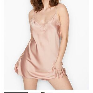 COPY - Victoria Secret Satin & Lace slip night dress